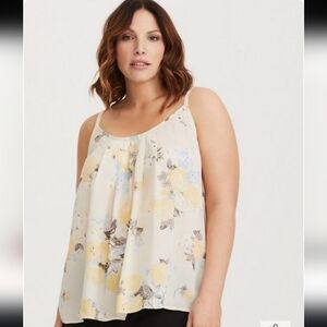 Torrid Georgette Swing Cami